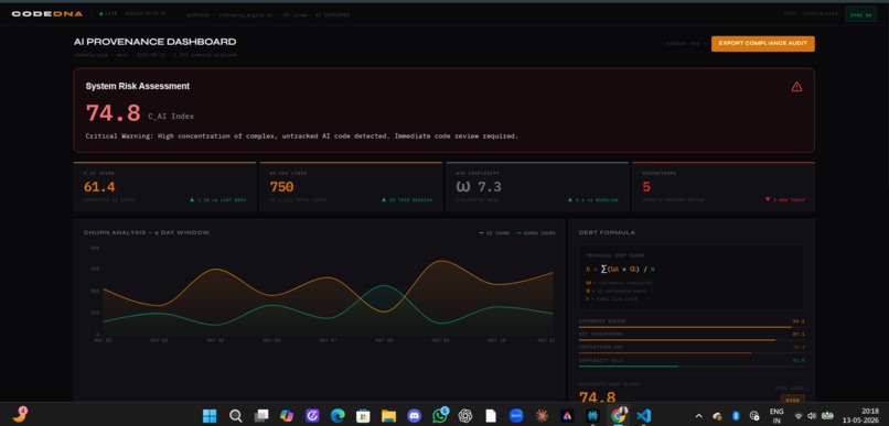 CodeDNA – screenshot 2