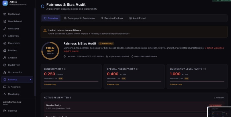 Artifex - Intelligent Foster Care Support – screenshot 10