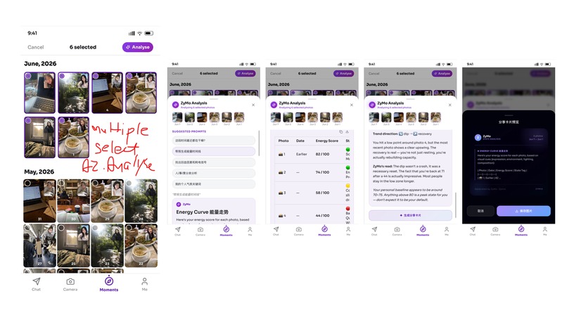 A Fully AI-Enhanced Social App – screenshot 5