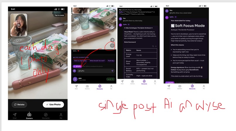A Fully AI-Enhanced Social App – screenshot 3