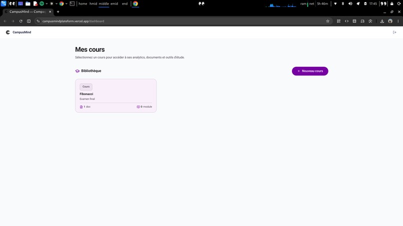 CampusMind – screenshot 1