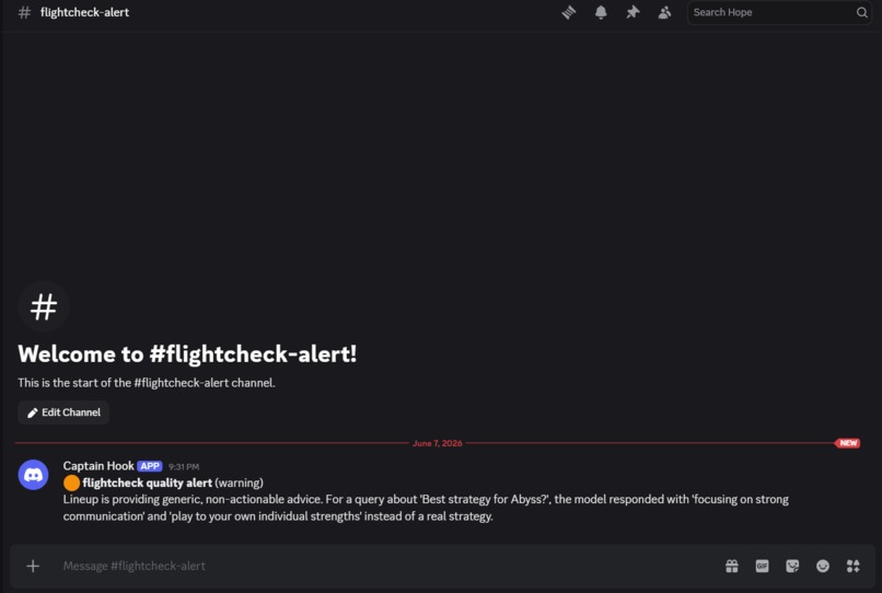 Flightcheck | An agent that monitors your AI agents – screenshot 5