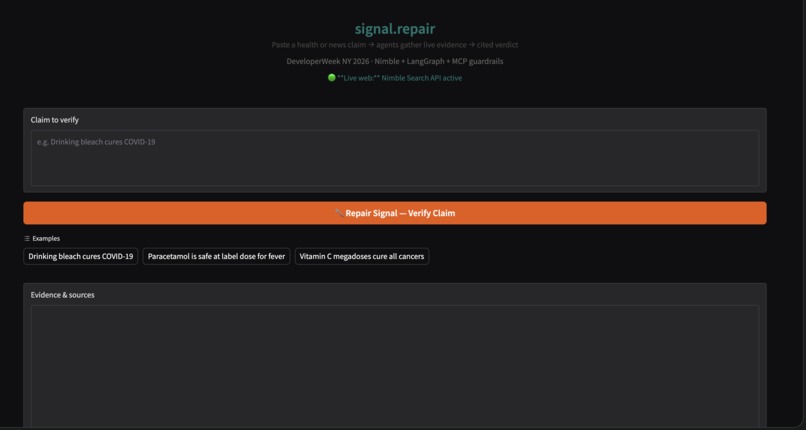 signal.repair – screenshot 1