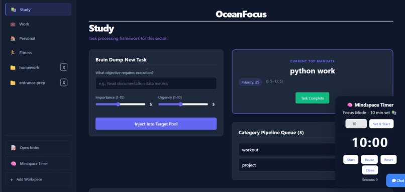 OceanFocus – screenshot 4