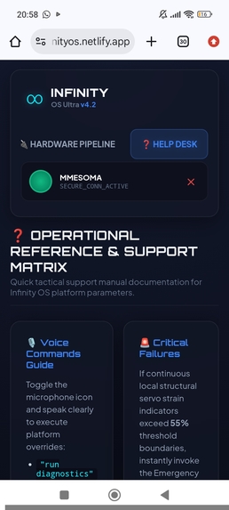 Infinity OS – screenshot 2