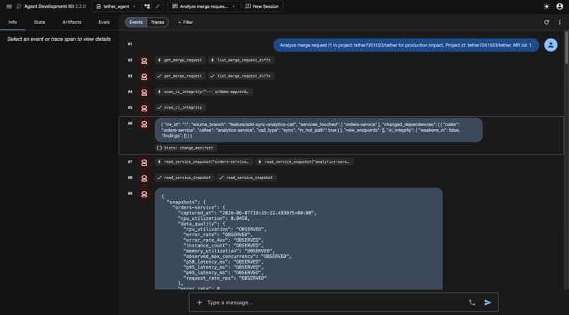 Tether — Pre-Merge Production Impact Forecasting – screenshot 5