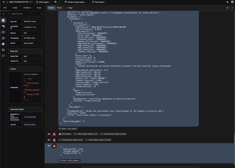 Tether — Pre-Merge Production Impact Forecasting – screenshot 8