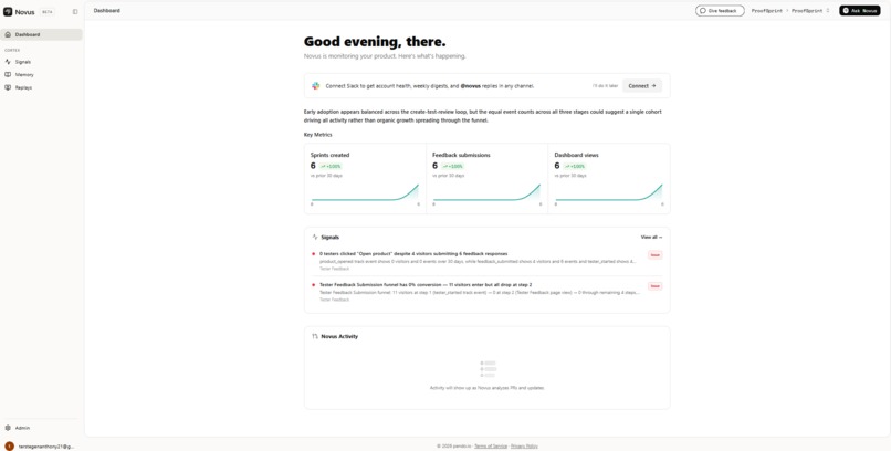 ProofSprint – screenshot 2
