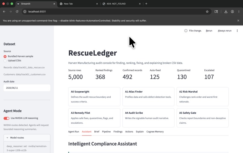 RescueLedger – screenshot 1