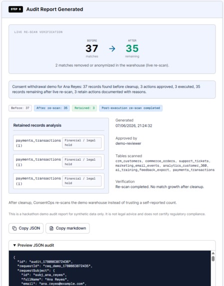 ConsentOps Agent – screenshot 7