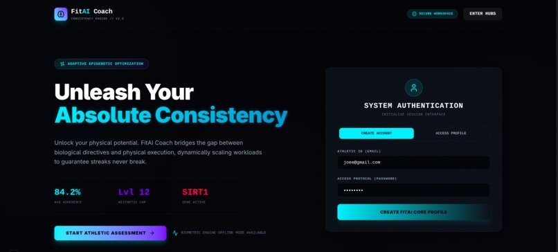FitAI Coach – screenshot 1