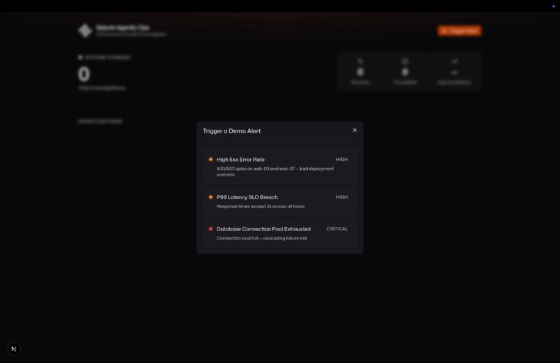Splunk Agentic Ops – screenshot 2