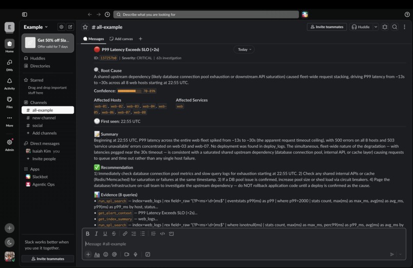 Splunk Agentic Ops – screenshot 5