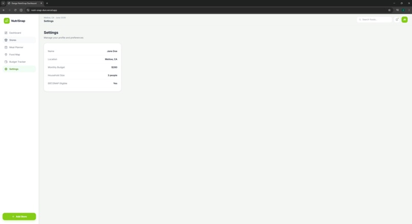 NutriSanp – screenshot 2