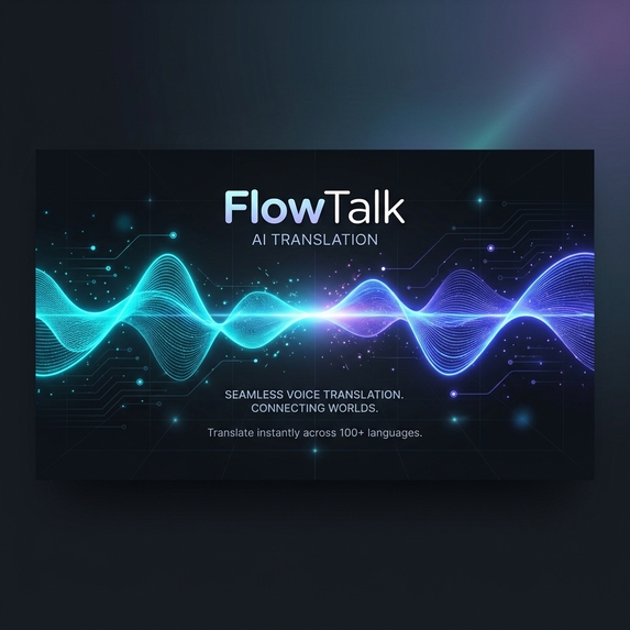  FlowTalk: Real-Time AI Voice Translator – screenshot 1