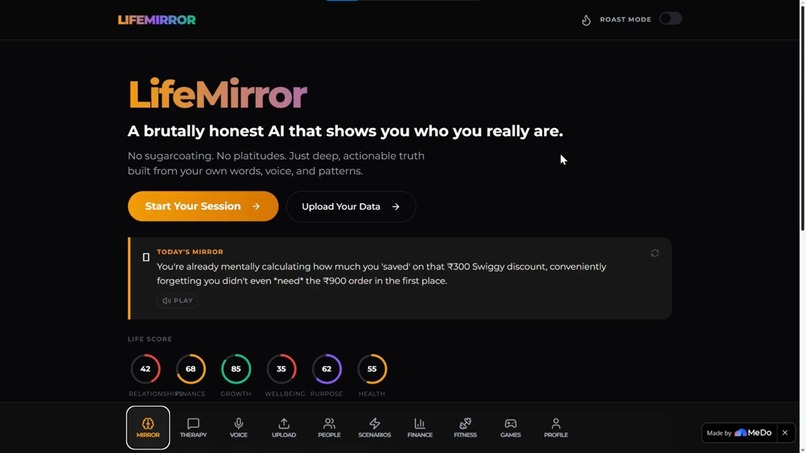 LifeMirror – screenshot 1