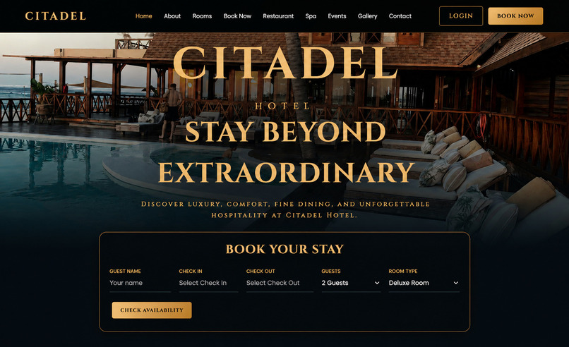 CITADEL Hotel  – screenshot 1
