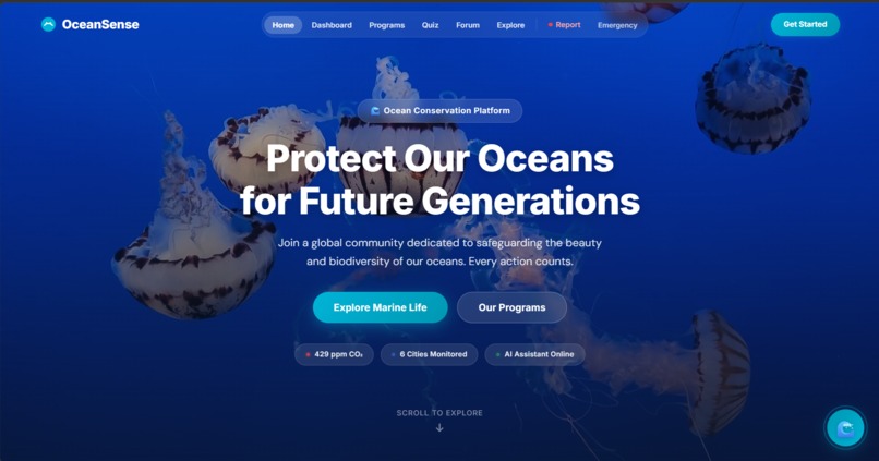 OceanSense – screenshot 1
