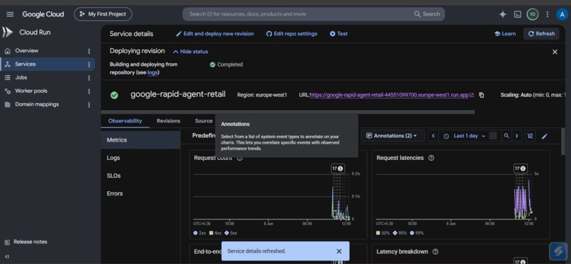 GOOGLE RAPID RETAIL AGENT – screenshot 5