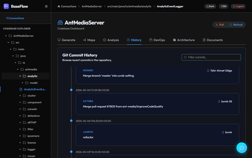 BaseFlow - AI-Powered Codebase Architect & DevOps – screenshot 4