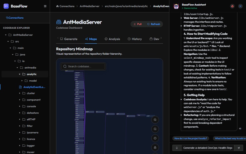 BaseFlow - AI-Powered Codebase Architect & DevOps – screenshot 13