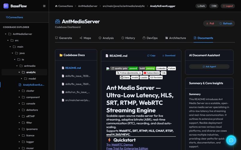 BaseFlow - AI-Powered Codebase Architect & DevOps – screenshot 16