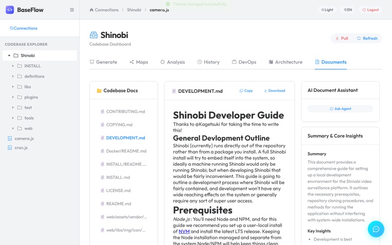 BaseFlow - AI-Powered Codebase Architect & DevOps – screenshot 21