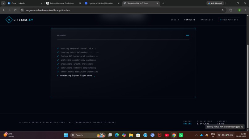 future predictor – screenshot 3