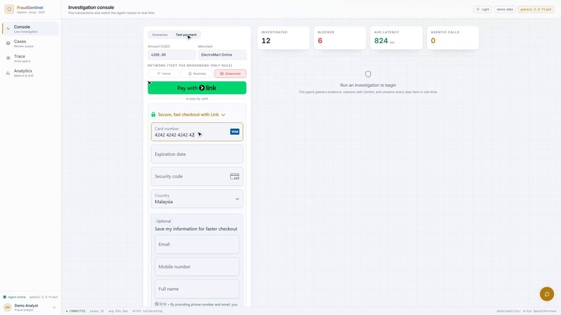 FraudSentinel – screenshot 3