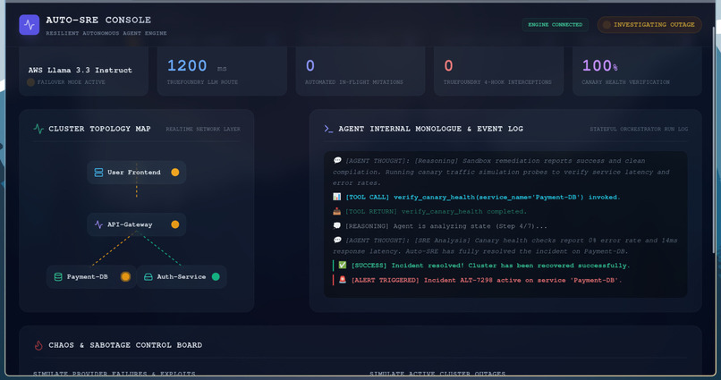 Auto-SRE – screenshot 1