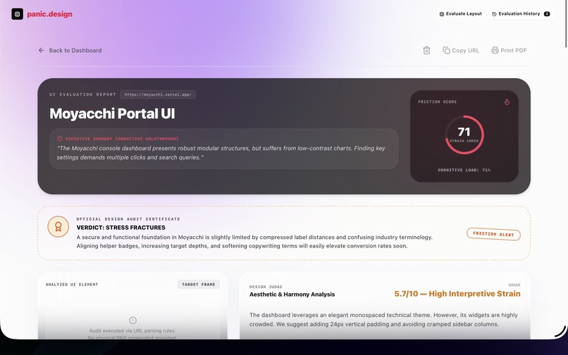panic.design – screenshot 2