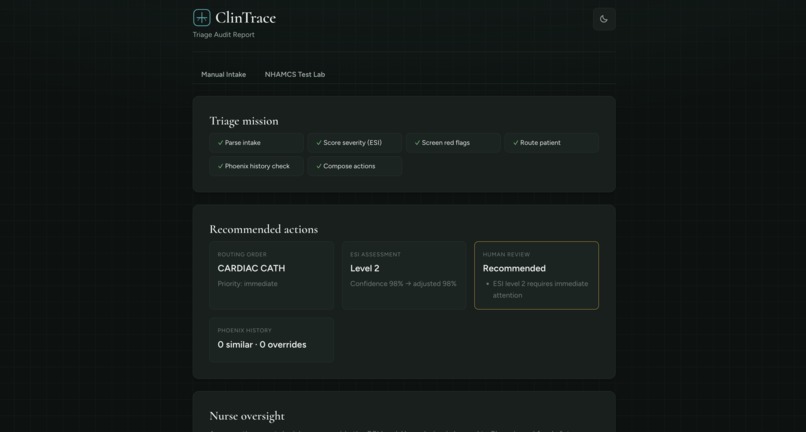 ClinTrace – screenshot 1