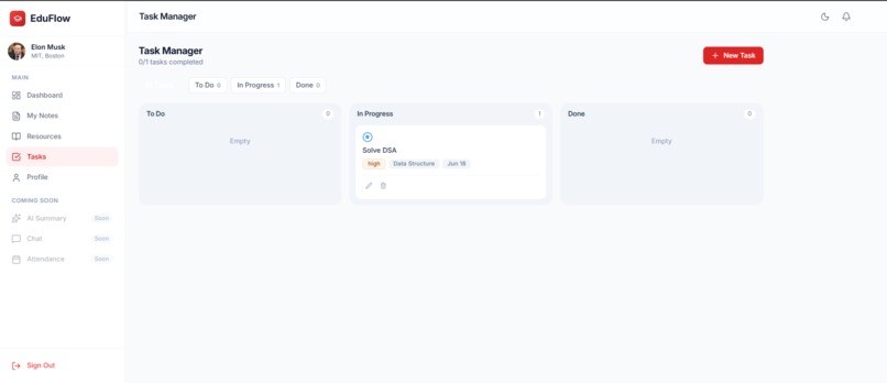 EduFlow – screenshot 1