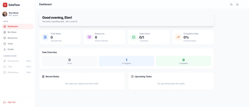 EduFlow – screenshot 2