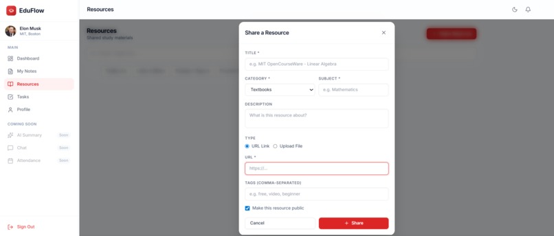 EduFlow – screenshot 4