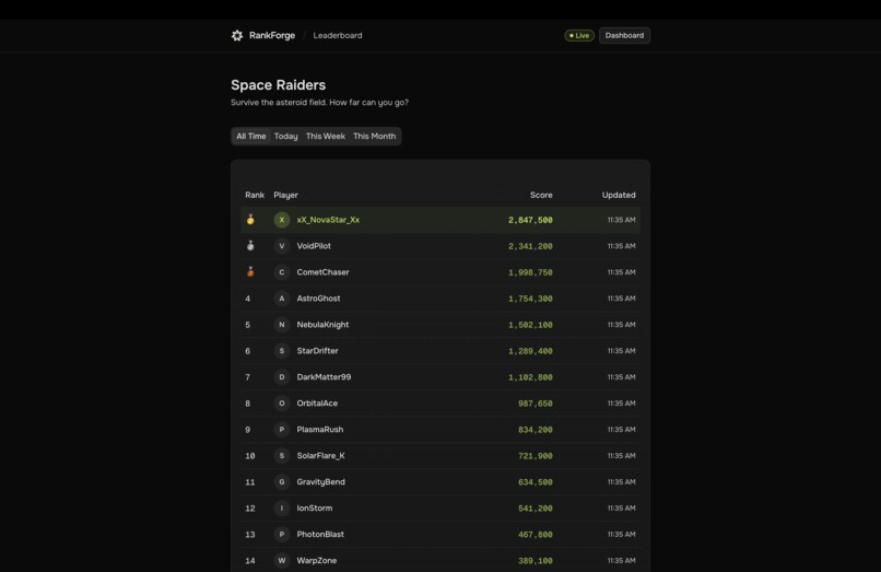 RankForge – screenshot 5