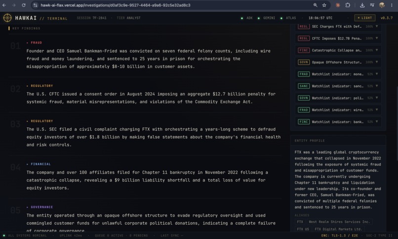 HawkAI – screenshot 3