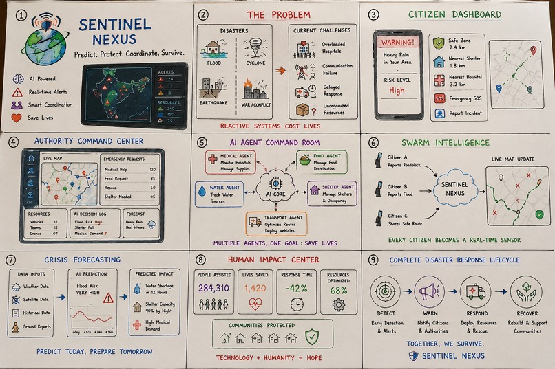 Sentinel Nexus | Predict. Protect. Coordinate. Survive. – screenshot 1