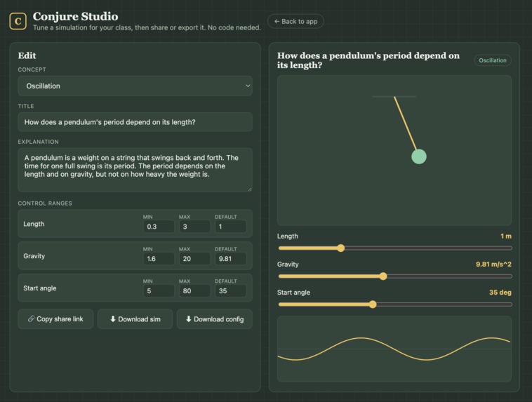Conjure AI – screenshot 1