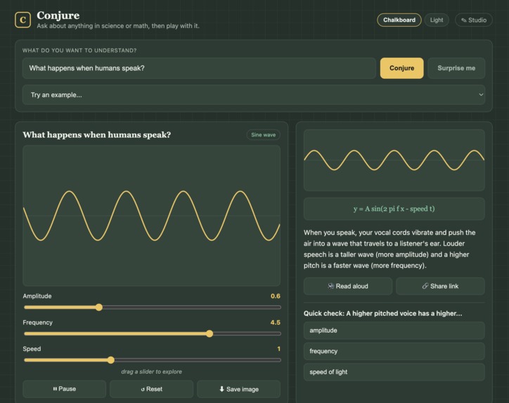 Conjure AI – screenshot 3