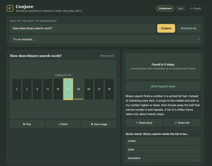 Conjure AI – screenshot 5
