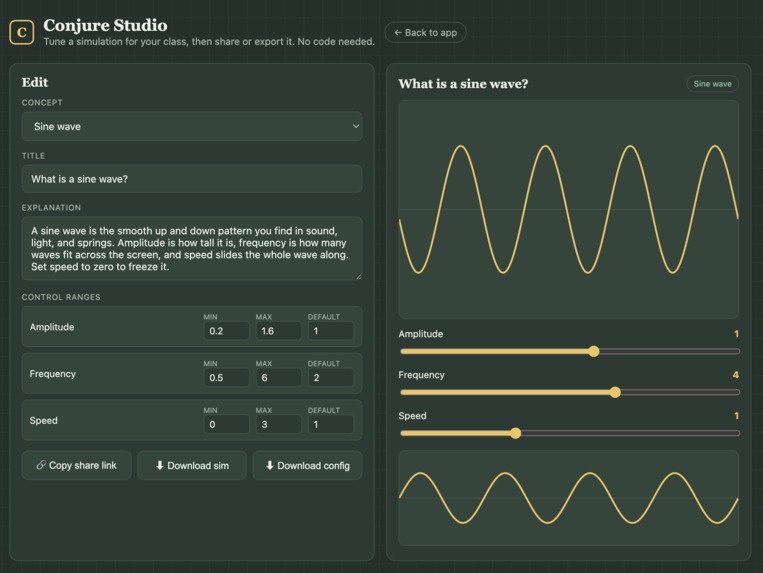 Conjure AI – screenshot 6