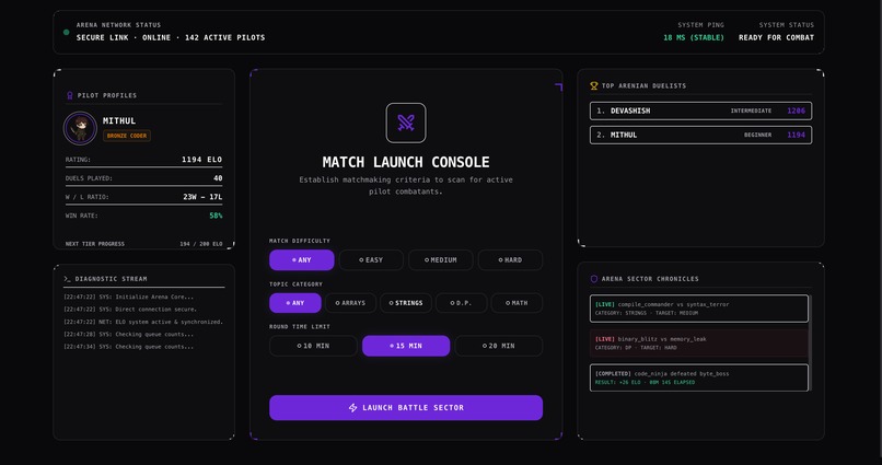 CodeArena – screenshot 3