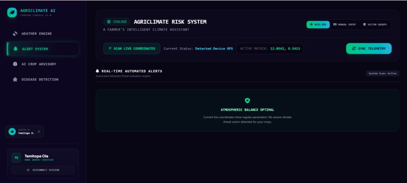AgriClimate AI Agent – screenshot 1
