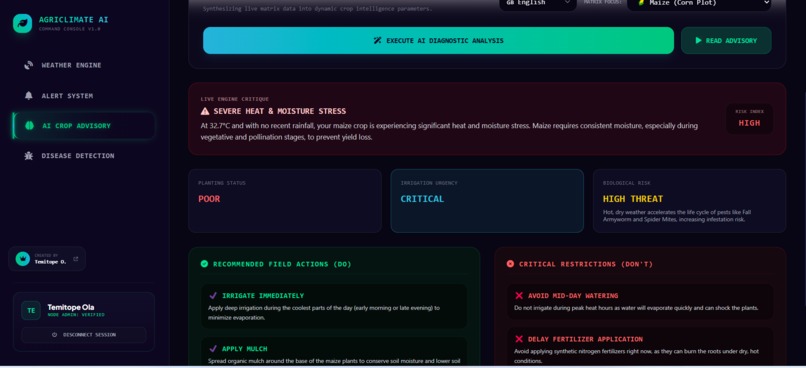 AgriClimate AI Agent – screenshot 4