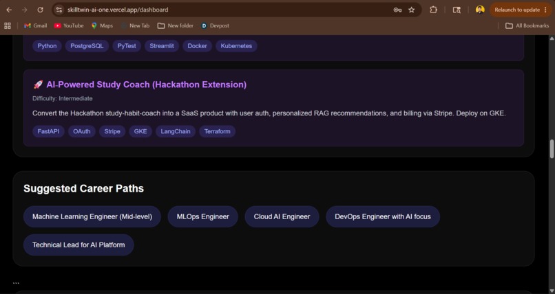 SkillTwin AI – screenshot 7
