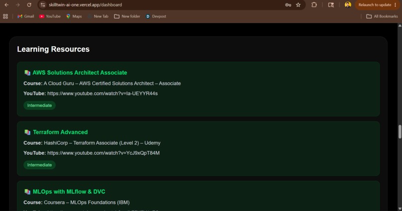 SkillTwin AI – screenshot 8