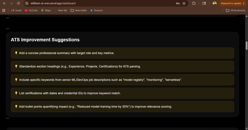 SkillTwin AI – screenshot 9