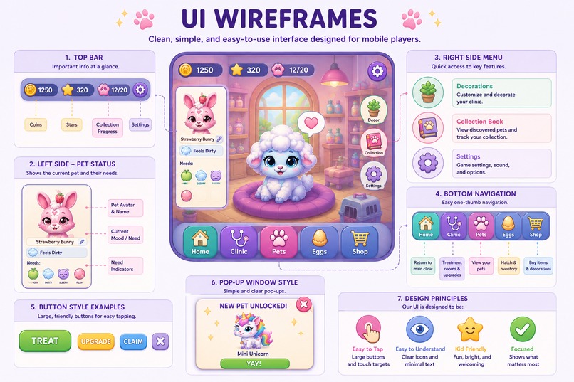 Magic Pets (CREATURE RESCUE & VET ADVENTURE) – screenshot 2
