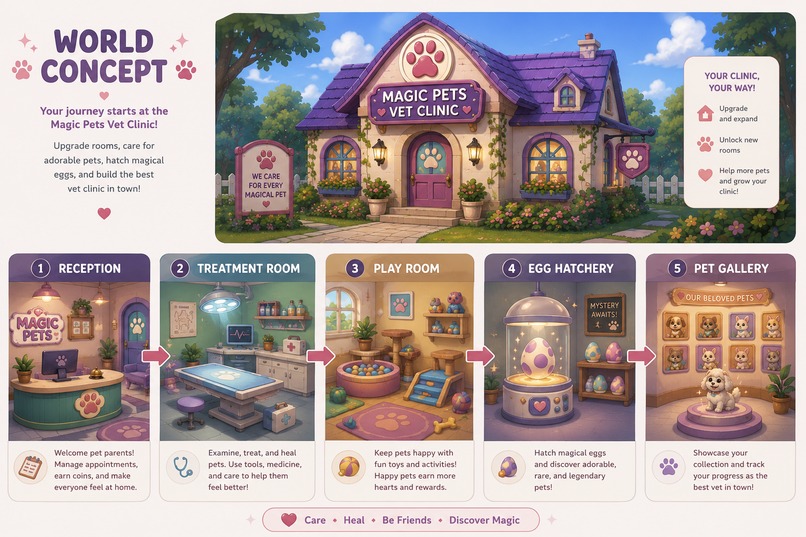 Magic Pets (CREATURE RESCUE & VET ADVENTURE) – screenshot 6